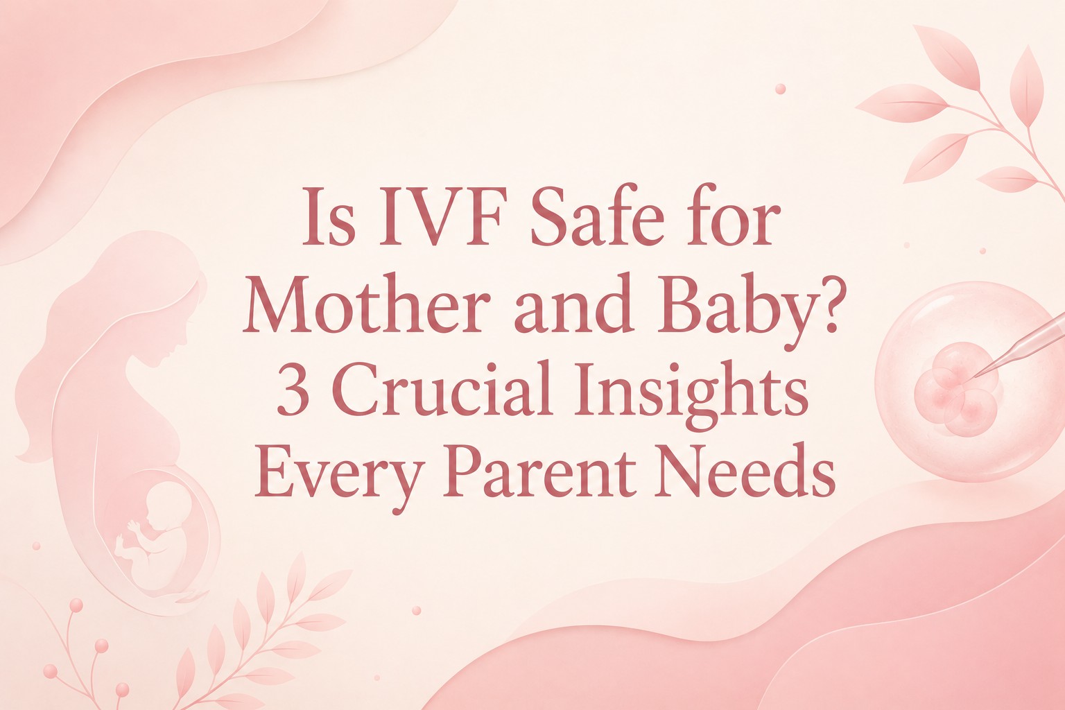 Is IVF safe for mother and baby blog banner by Alka IVF Shree Kanak Hospital