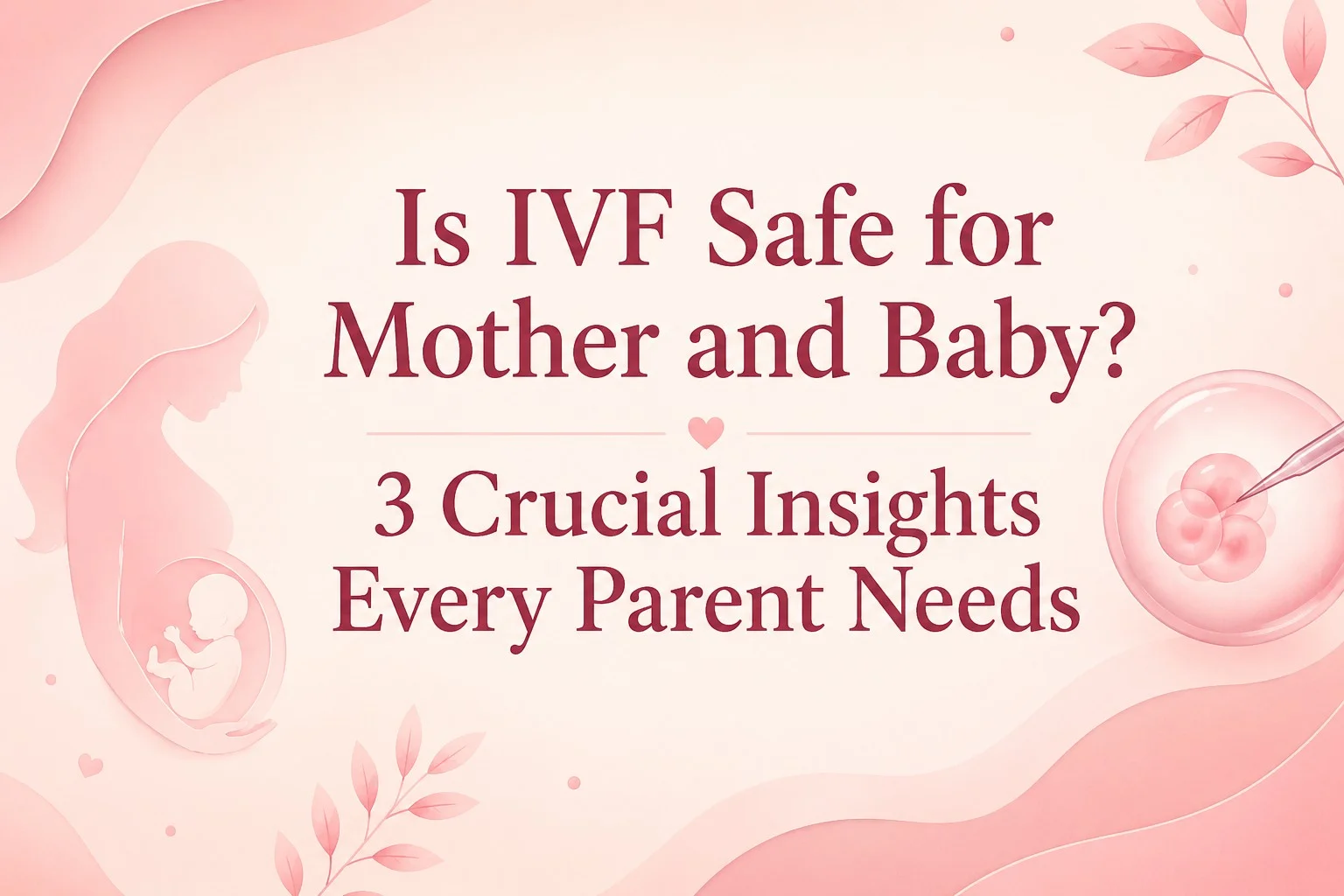 Is IVF Safe for Mother and Baby - 3 Crucial Insights Every Parent Needs