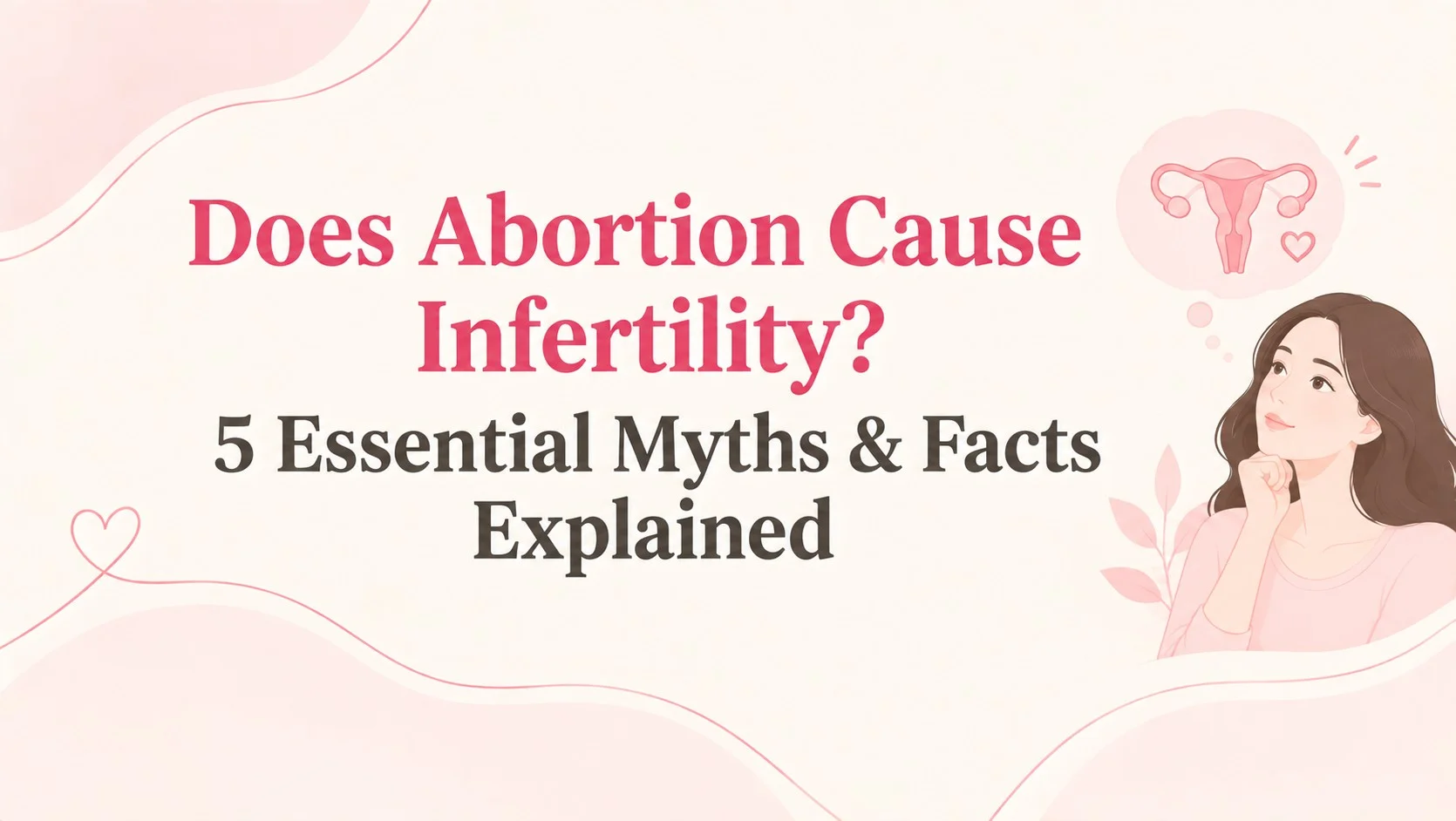 Does abortion cause infertility - 5 essential myths and facts explained