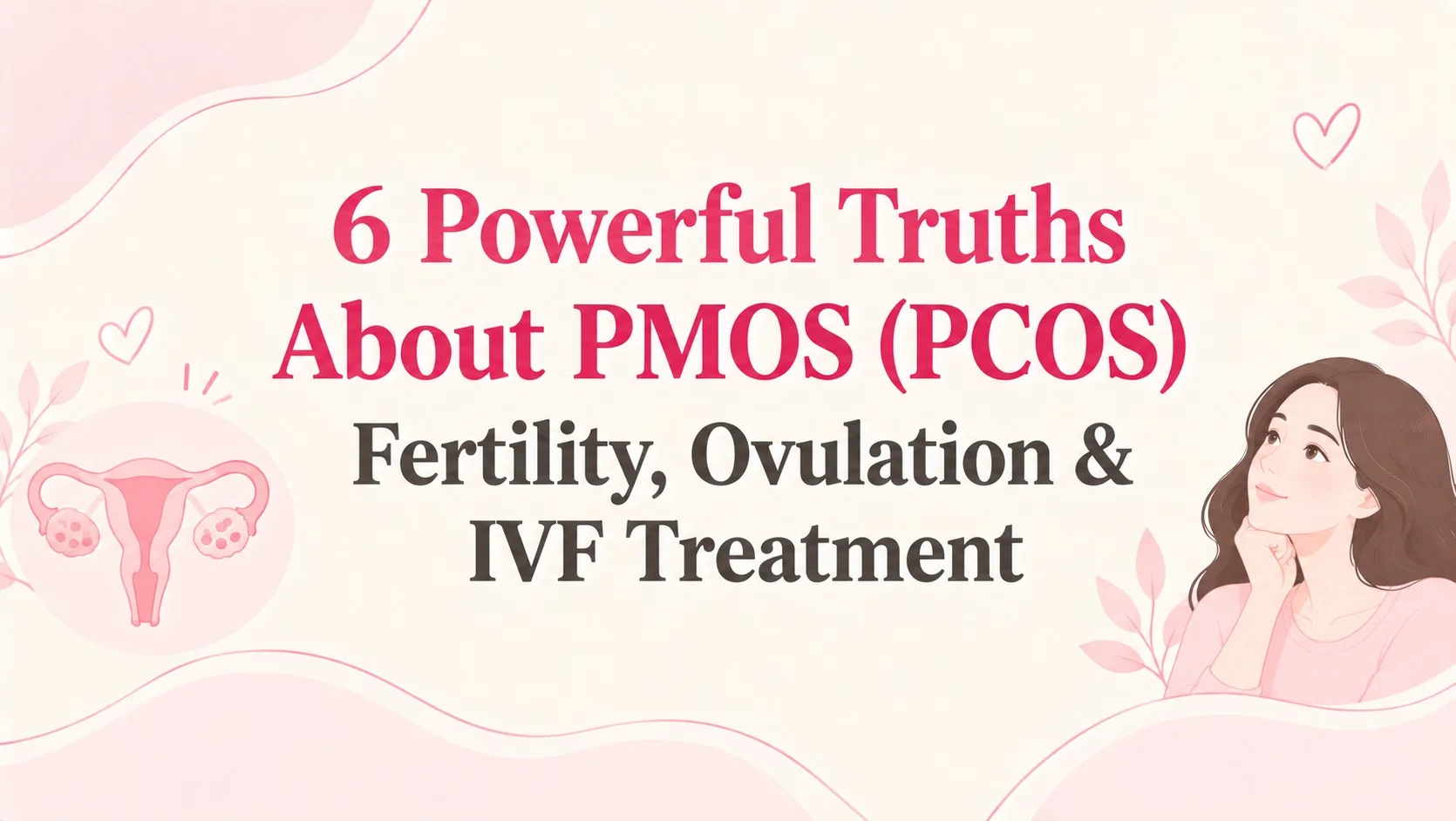 6 Powerful Truths About PMOS (PCOS) Fertility, Ovulation and IVF Treatment Banner - Alka IVF Shree Kanak Hospital